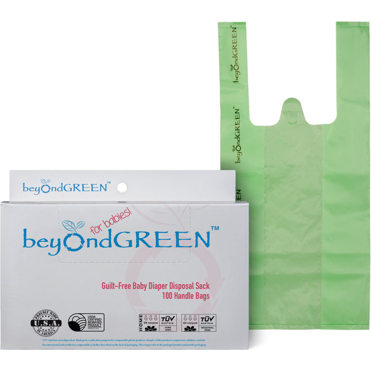 beyondGREEN 2 Gallons Plastic Trash Bags 100 Count Wayfair Canada